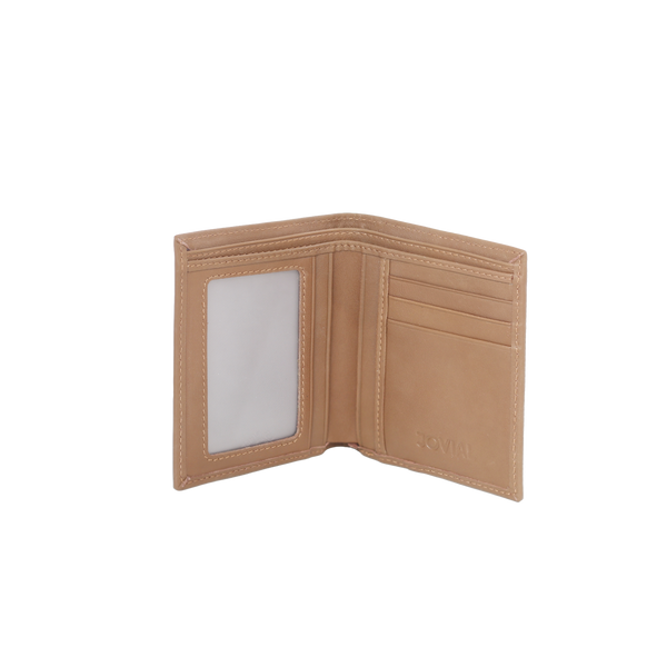 JW 760881 KH – Bi-Fold Wallet with Croc-Embossed Accent